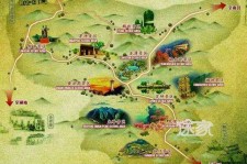 钦州景点地图(长沙景点地图)